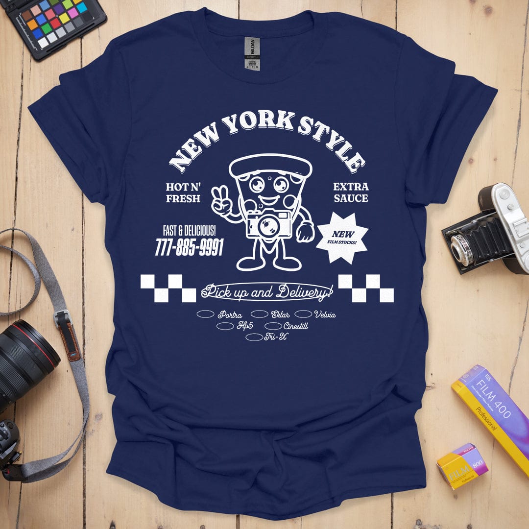 T-Shirt With New York Icons and City Style