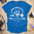 T-Shirt With New York Icons and City Style