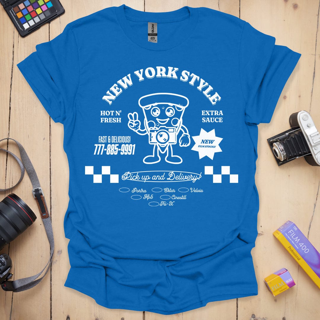 T-Shirt With New York Icons and City Style