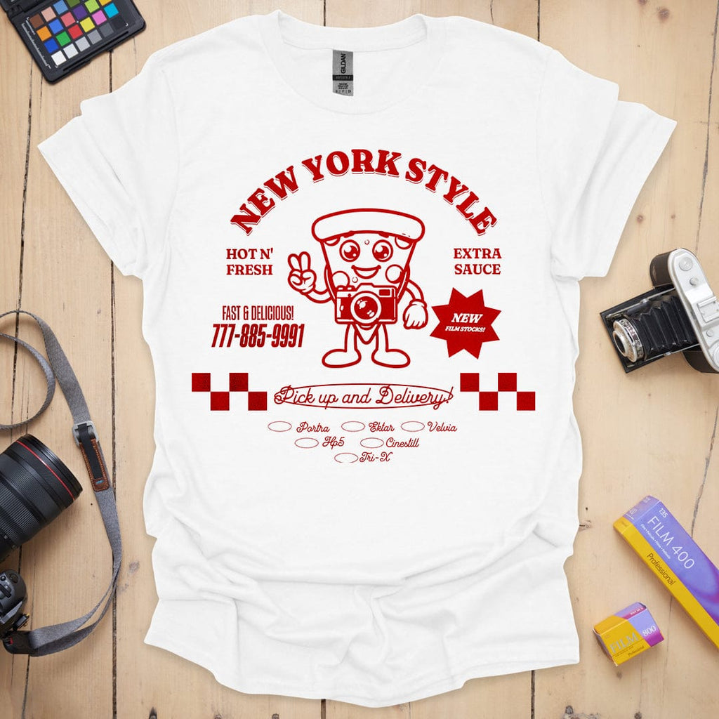 T-Shirt With New York Icons and City Style