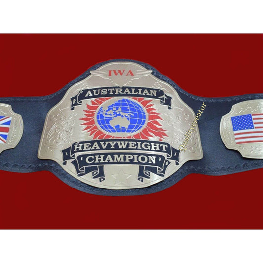 New IWA Australian Heavyweight Championship Title Belt