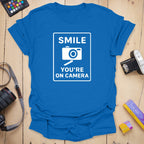 T-Shirt With On-Camera Slogan for Photography Fans