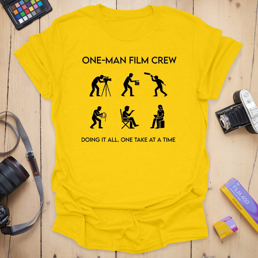 T-Shirt for Solo Filmmakers and One-Man Film Crews