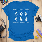 T-Shirt for Solo Filmmakers and One-Man Film Crews