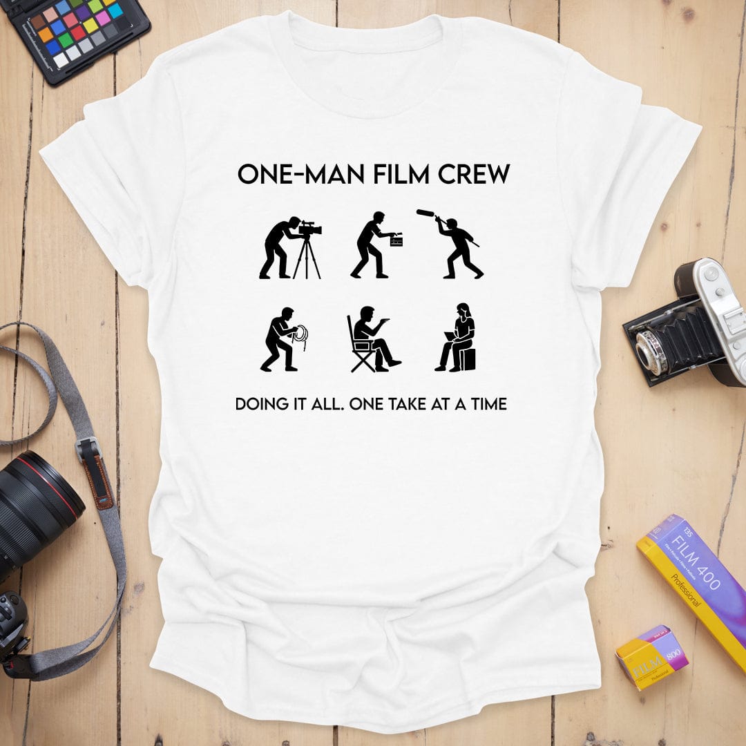 T-Shirt for Solo Filmmakers and One-Man Film Crews