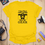 T-Shirt for Camera Lovers With a One More Piece Design