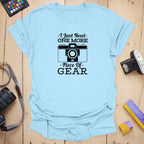 T-Shirt for Camera Lovers With a One More Piece Design
