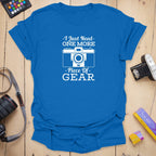 T-Shirt for Camera Lovers With a One More Piece Design