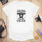T-Shirt for Camera Lovers With a One More Piece Design