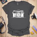 T-Shirt With Classic DSLR-Inspired Design