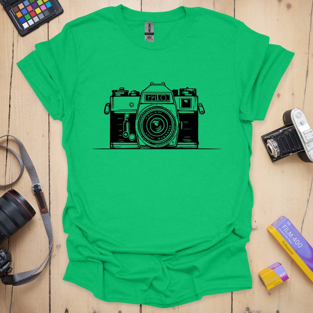 T-Shirt With Classic DSLR-Inspired Design