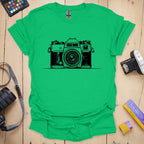 T-Shirt With Classic DSLR-Inspired Design