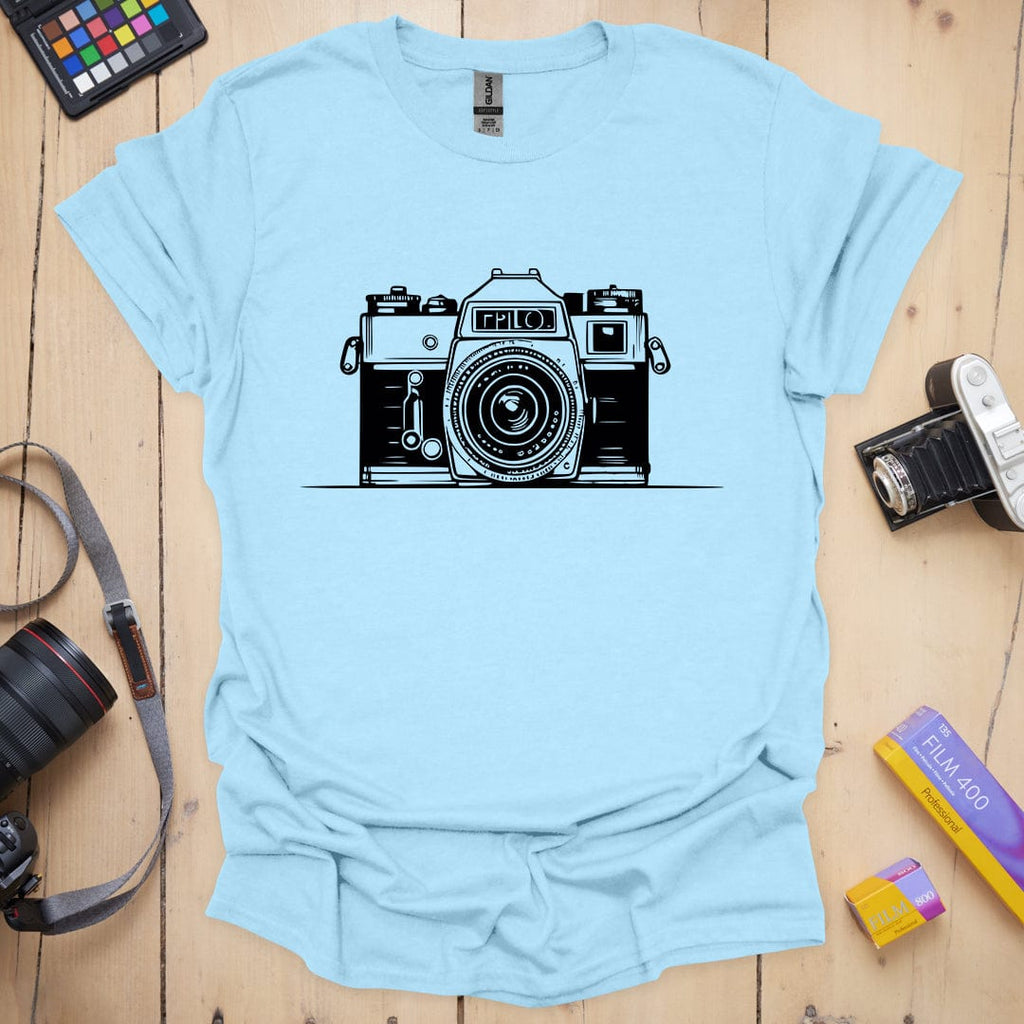 T-Shirt With Classic DSLR-Inspired Design