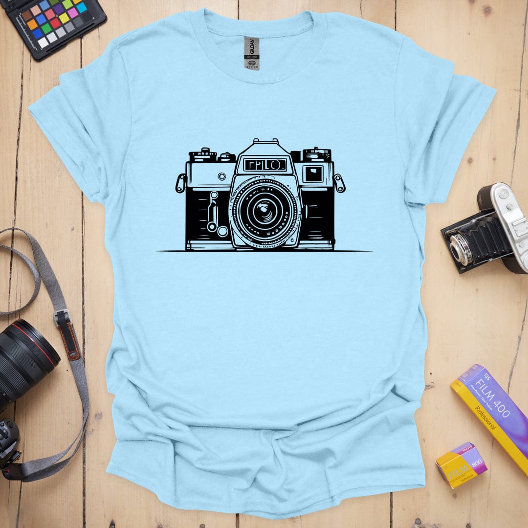T-Shirt With Classic DSLR-Inspired Design