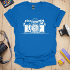 T-Shirt With Classic DSLR-Inspired Design