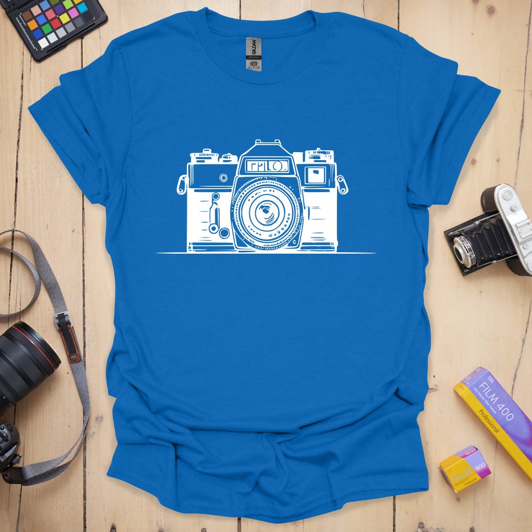 T-Shirt With Classic DSLR-Inspired Design