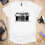 T-Shirt With Classic DSLR-Inspired Design