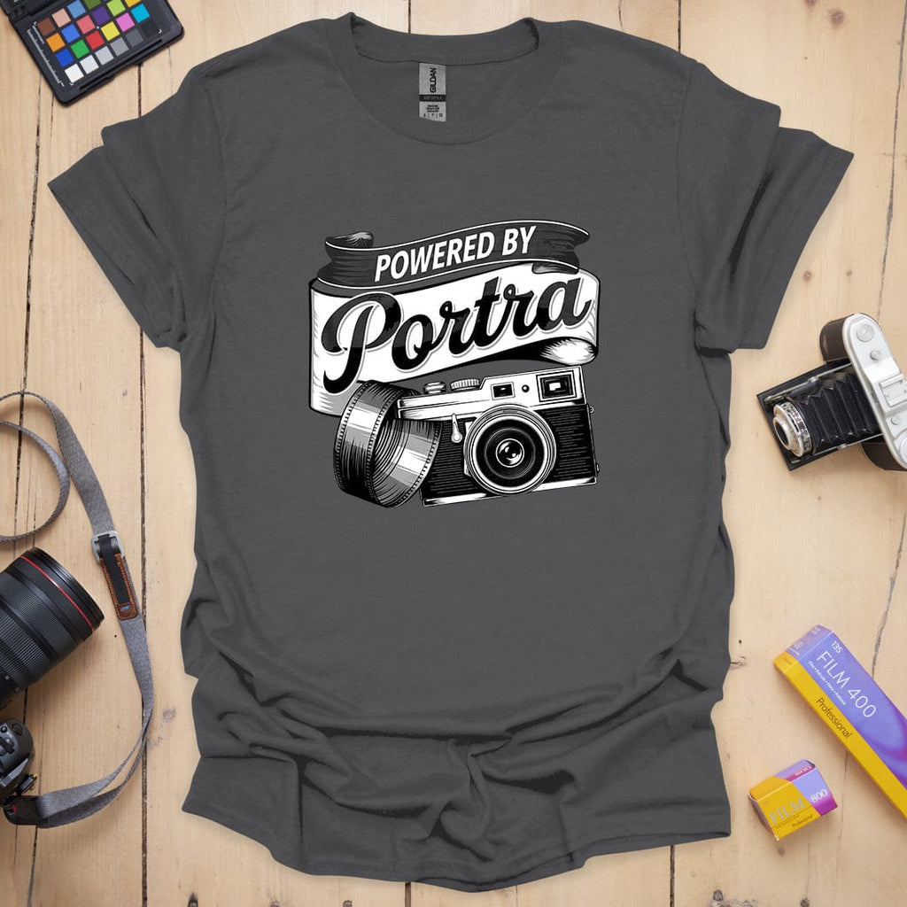 T-Shirt Powered By Portra Photography