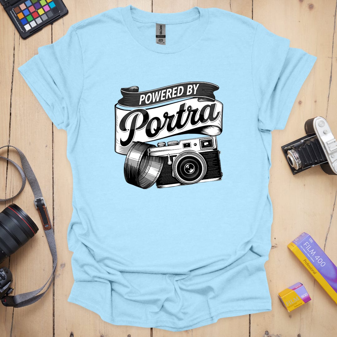 T-Shirt Powered By Portra Photography