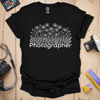 T-Shirt With Poppy Field Photography Design