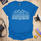 T-Shirt With Poppy Field Photography Design