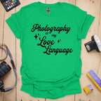 T-Shirt for Photography Lovers Who Speak in Prints