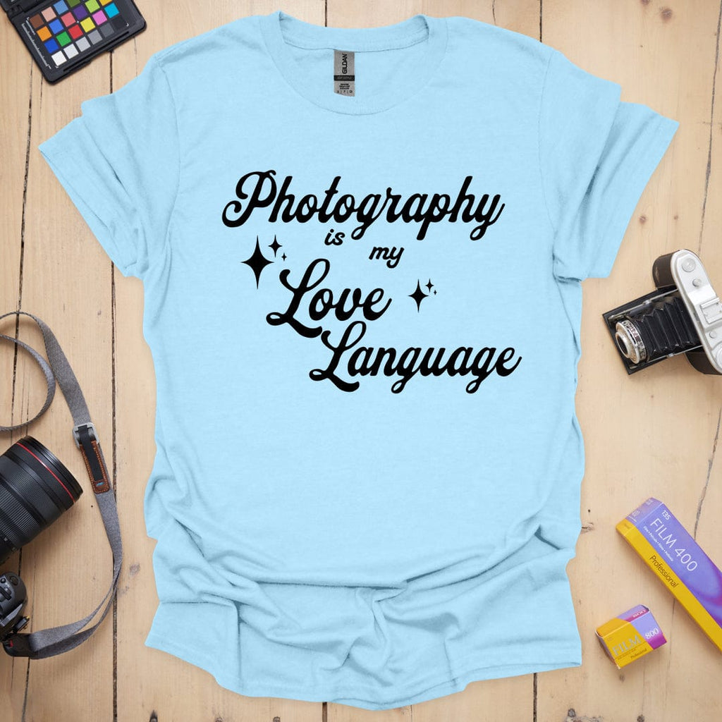 T-Shirt for Photography Lovers Who Speak in Prints
