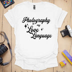 T-Shirt for Photography Lovers Who Speak in Prints