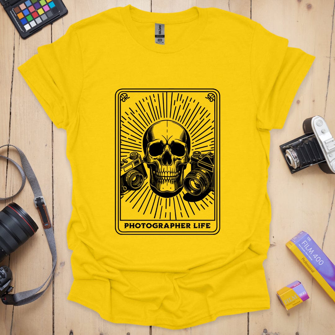 Photographer T-Shirt for Shoot-Or-Die Creatives