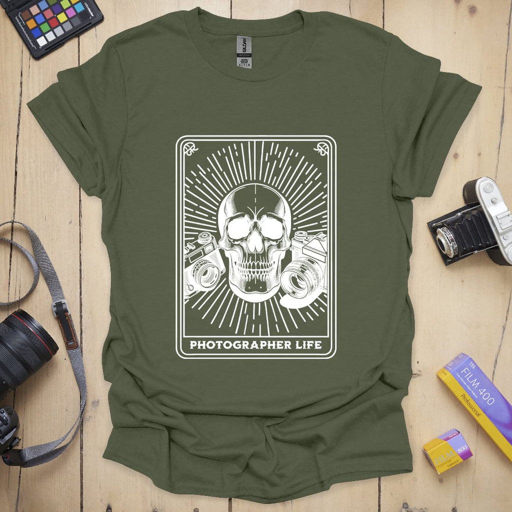 Photographer T-Shirt for Shoot-Or-Die Creatives