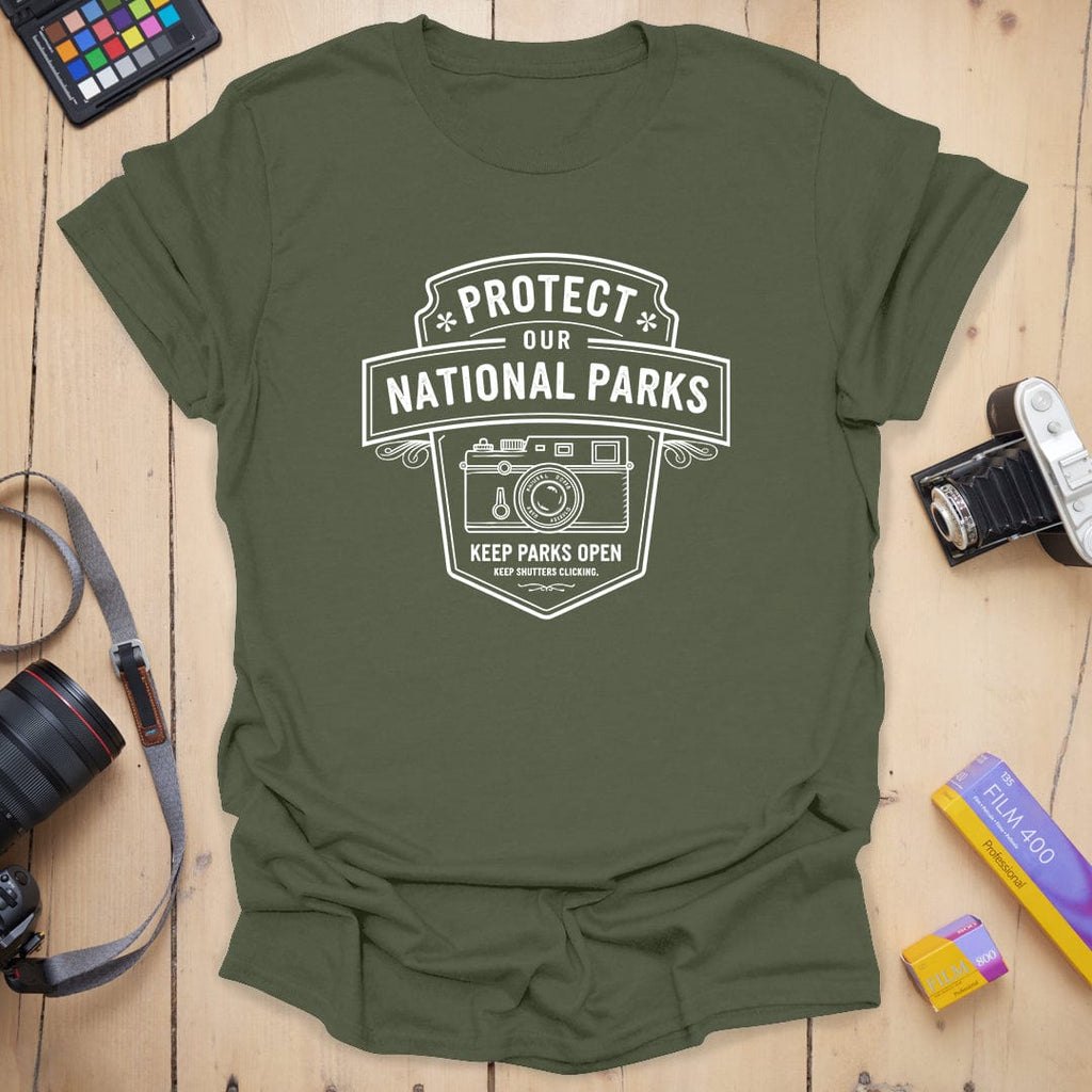 T-Shirt for Park Lovers and Photography Fans