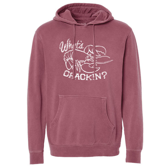 What's Crackin Vintage Wash Pullover Hoodie