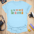 T-Shirt With Pastel Retro Camera Photography Design