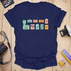 T-Shirt With Pastel Retro Camera Photography Design
