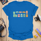 T-Shirt With Pastel Retro Camera Photography Design