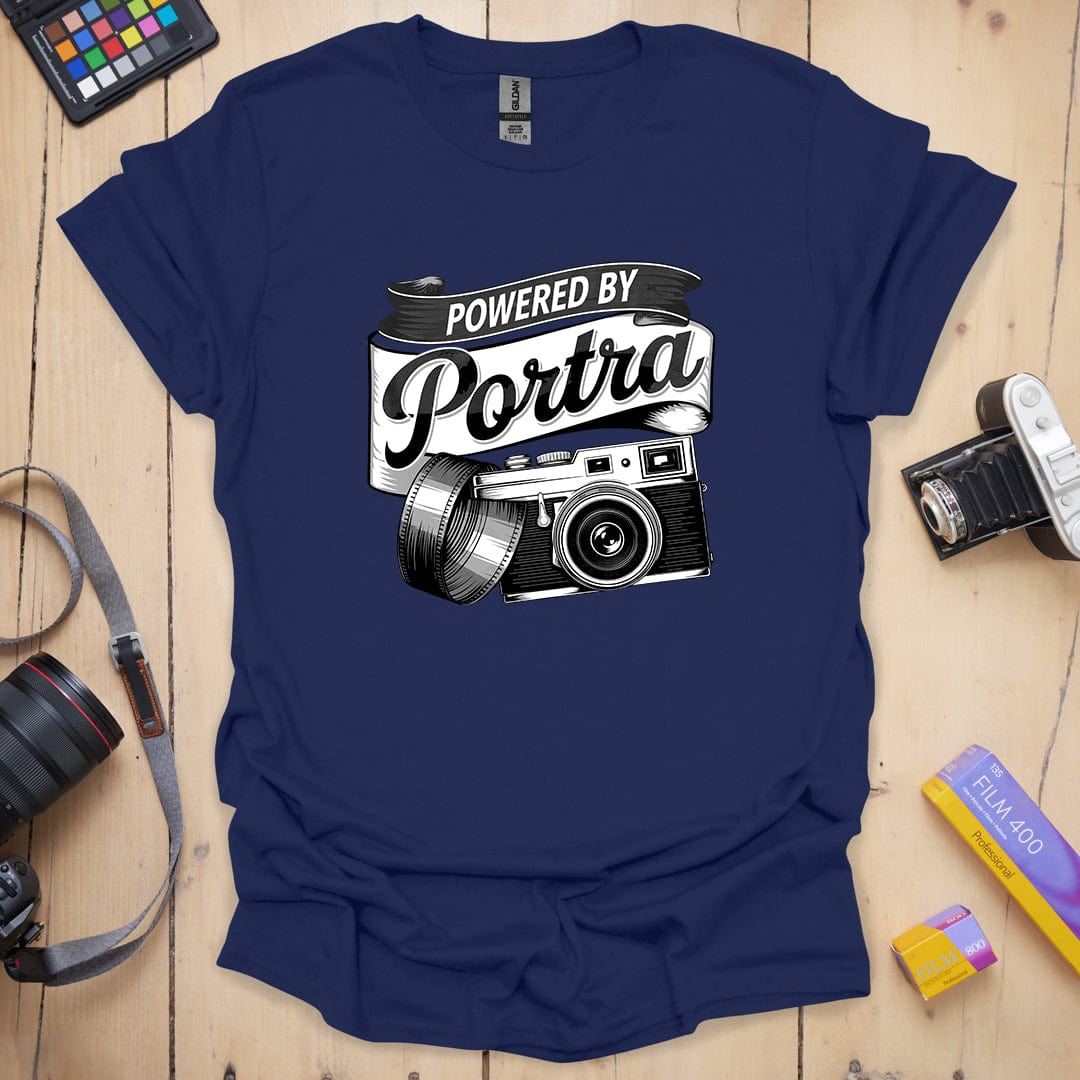 T-Shirt Powered By Portra Photography
