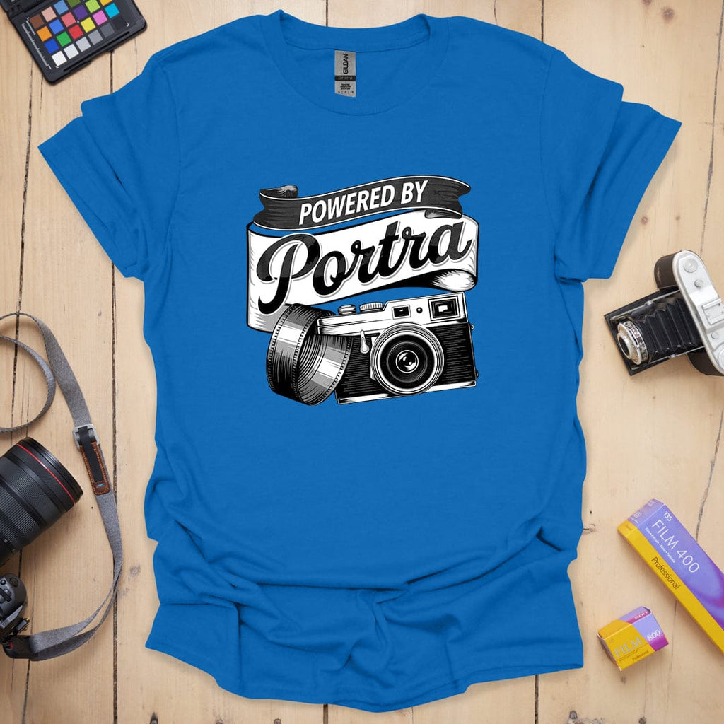 T-Shirt Powered By Portra Photography