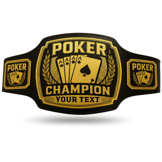 Poker Championship Belt