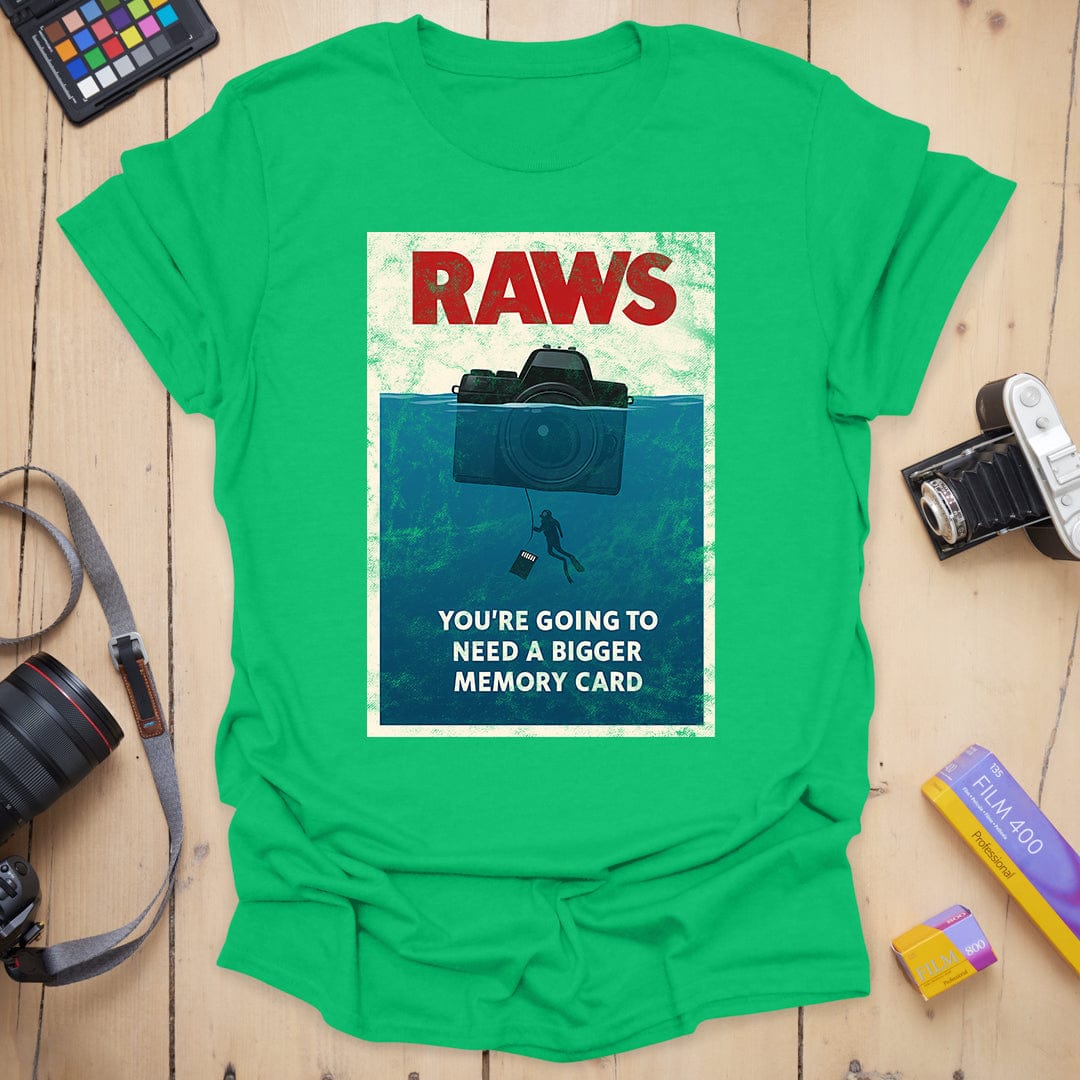 T-Shirt With Distressed Raws Movie Poster Design