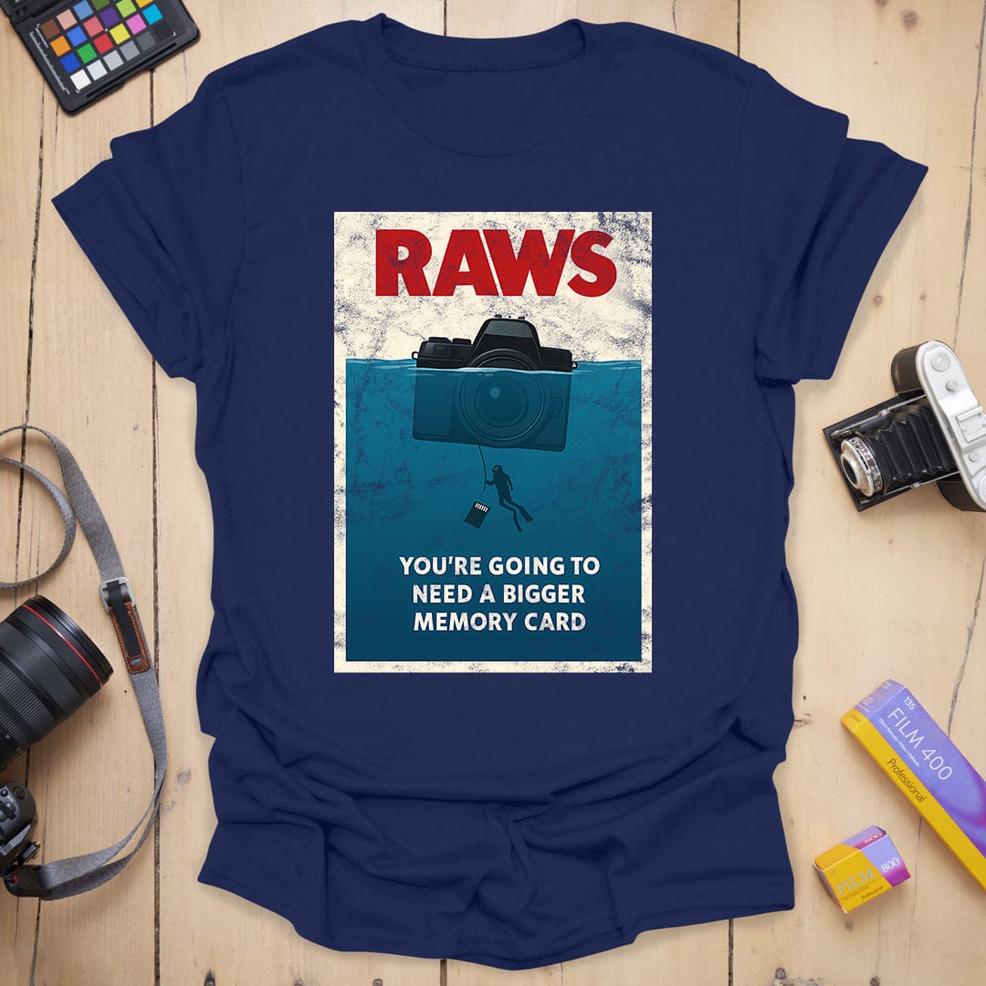T-Shirt With Distressed Raws Movie Poster Design