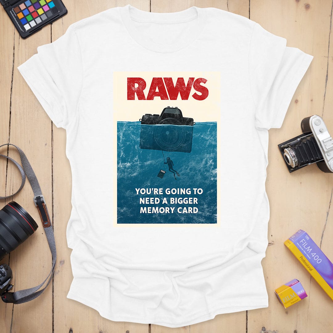 T-Shirt With Distressed Raws Movie Poster Design