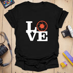 T-Shirt With Aperture LOVE Photography Design