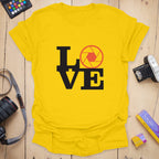 T-Shirt With Aperture LOVE Photography Design