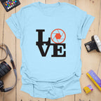 T-Shirt With Aperture LOVE Photography Design