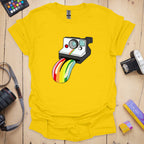 T-Shirt With Rainbows for a Bright, Playful Look