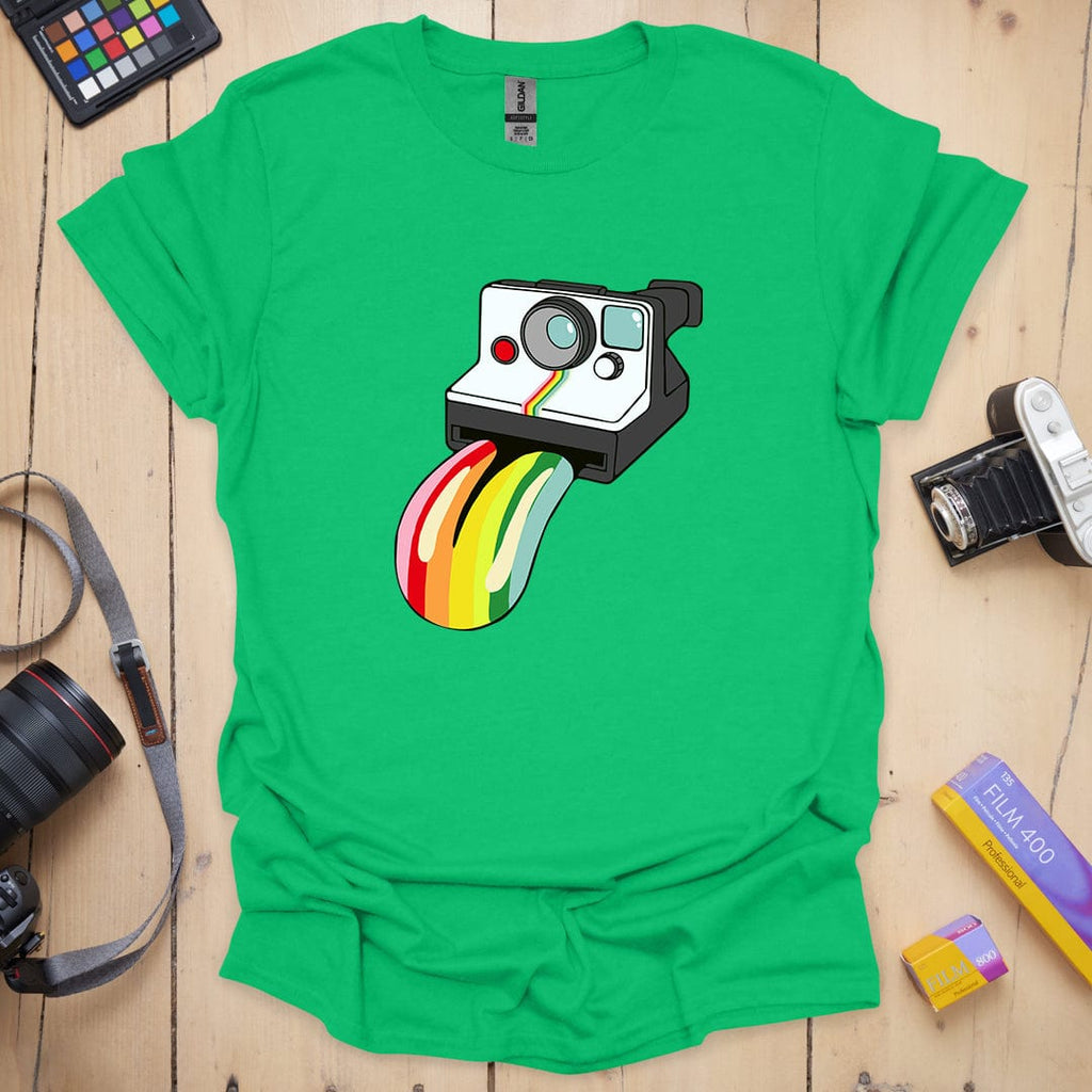 T-Shirt With Rainbows for a Bright, Playful Look