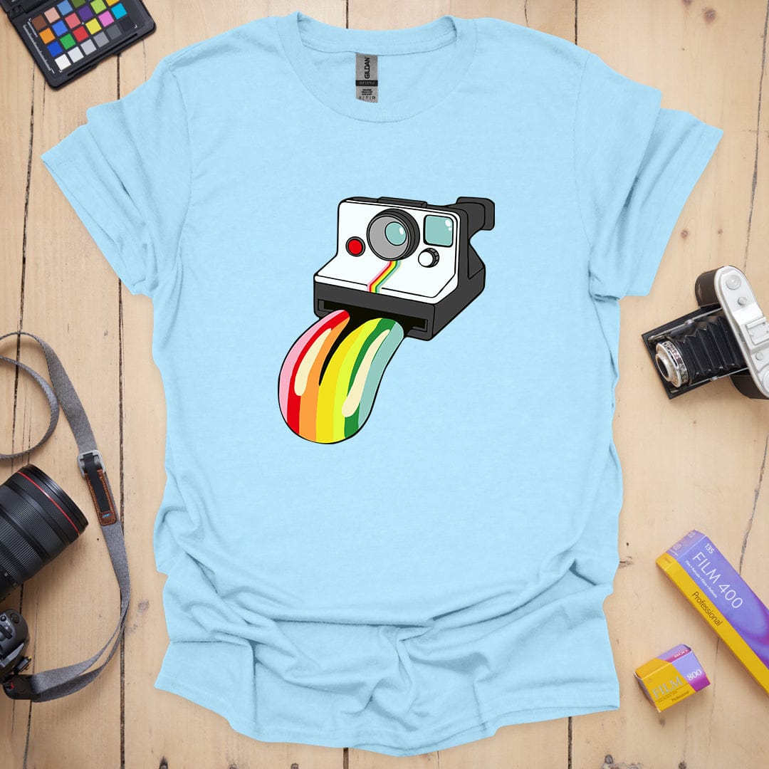 T-Shirt With Rainbows for a Bright, Playful Look
