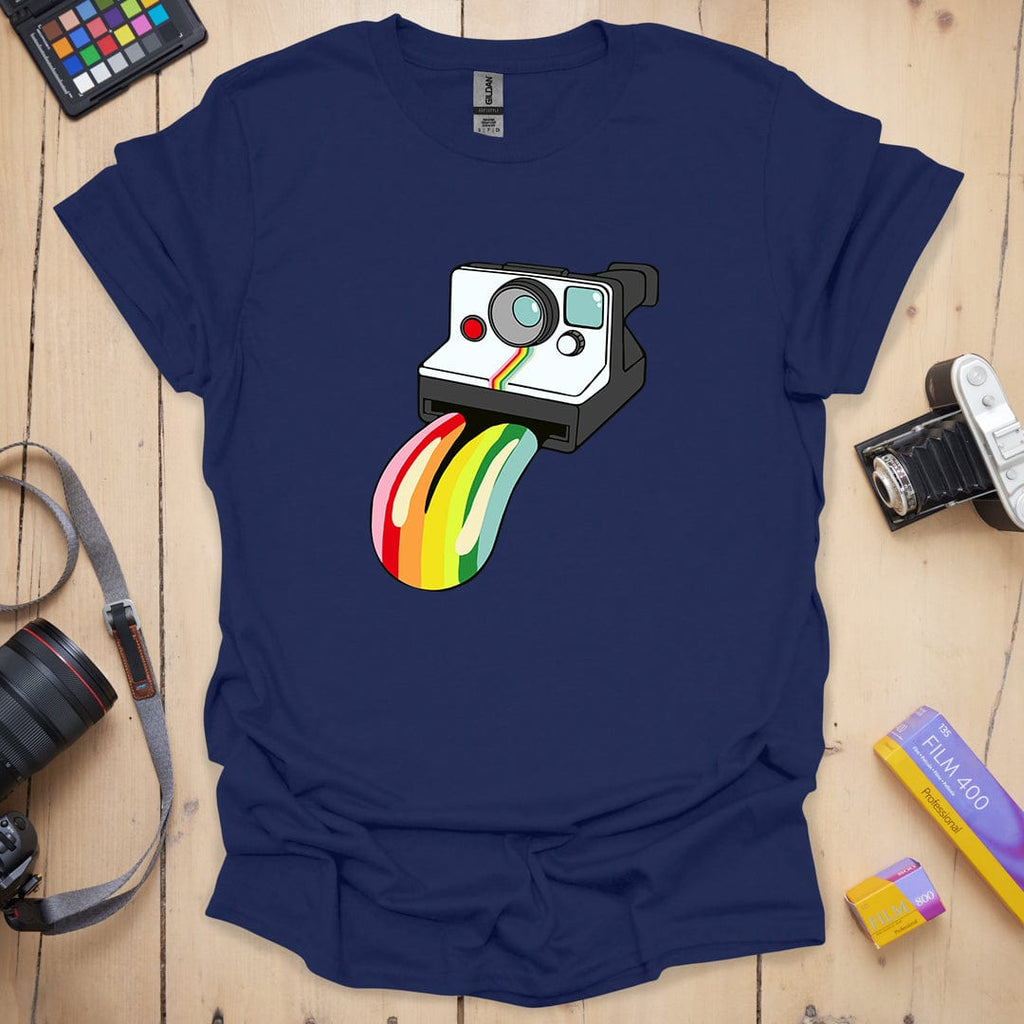 T-Shirt With Rainbows for a Bright, Playful Look