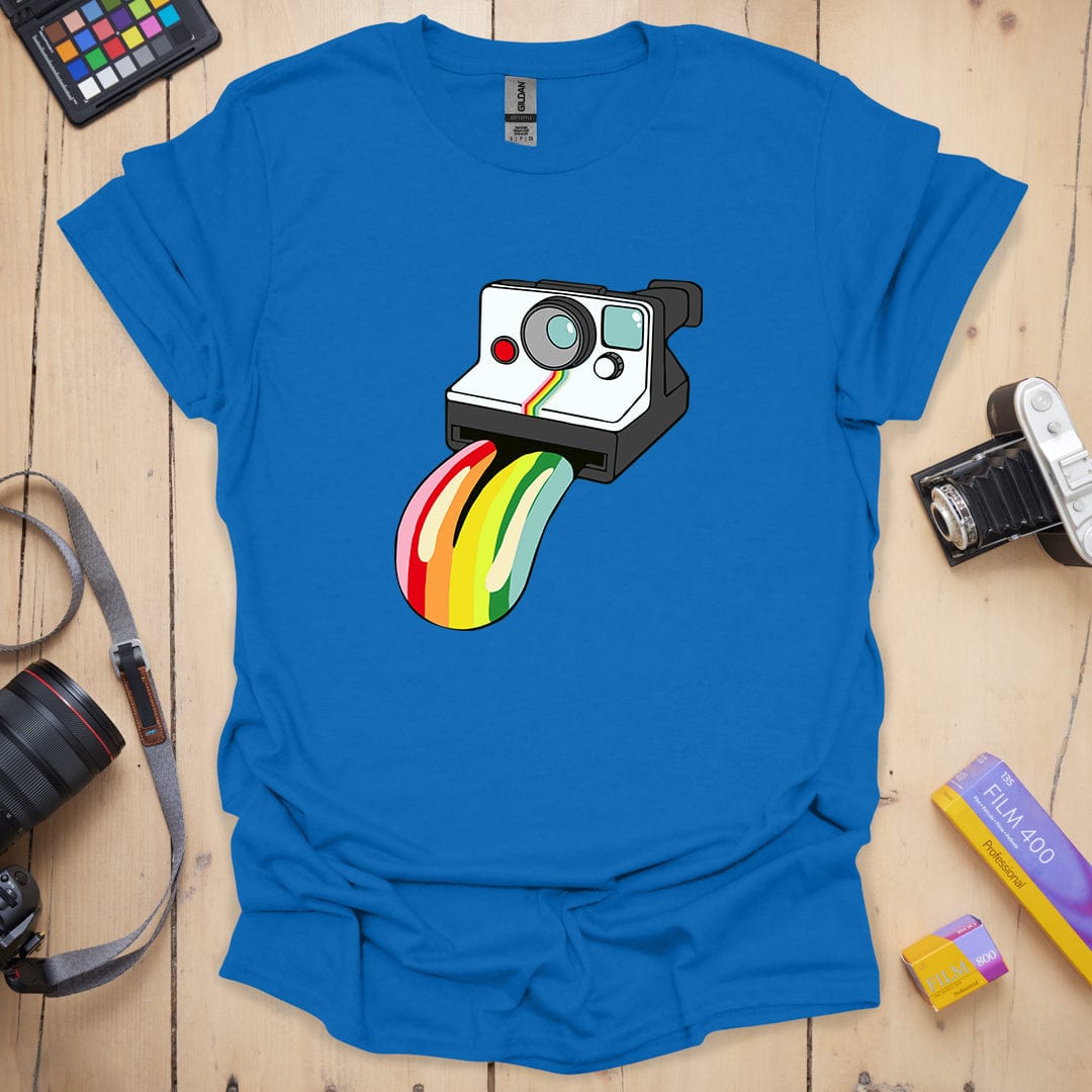 T-Shirt With Rainbows for a Bright, Playful Look