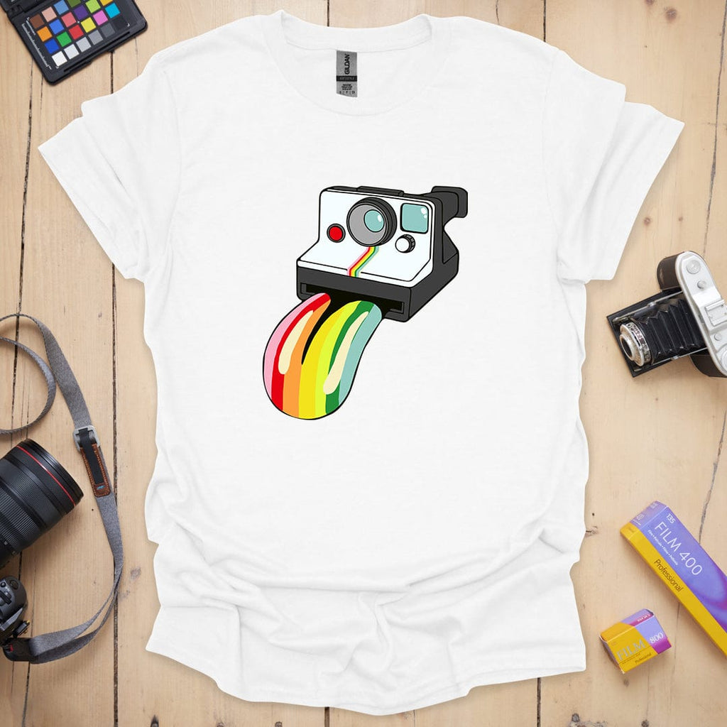 T-Shirt With Rainbows for a Bright, Playful Look